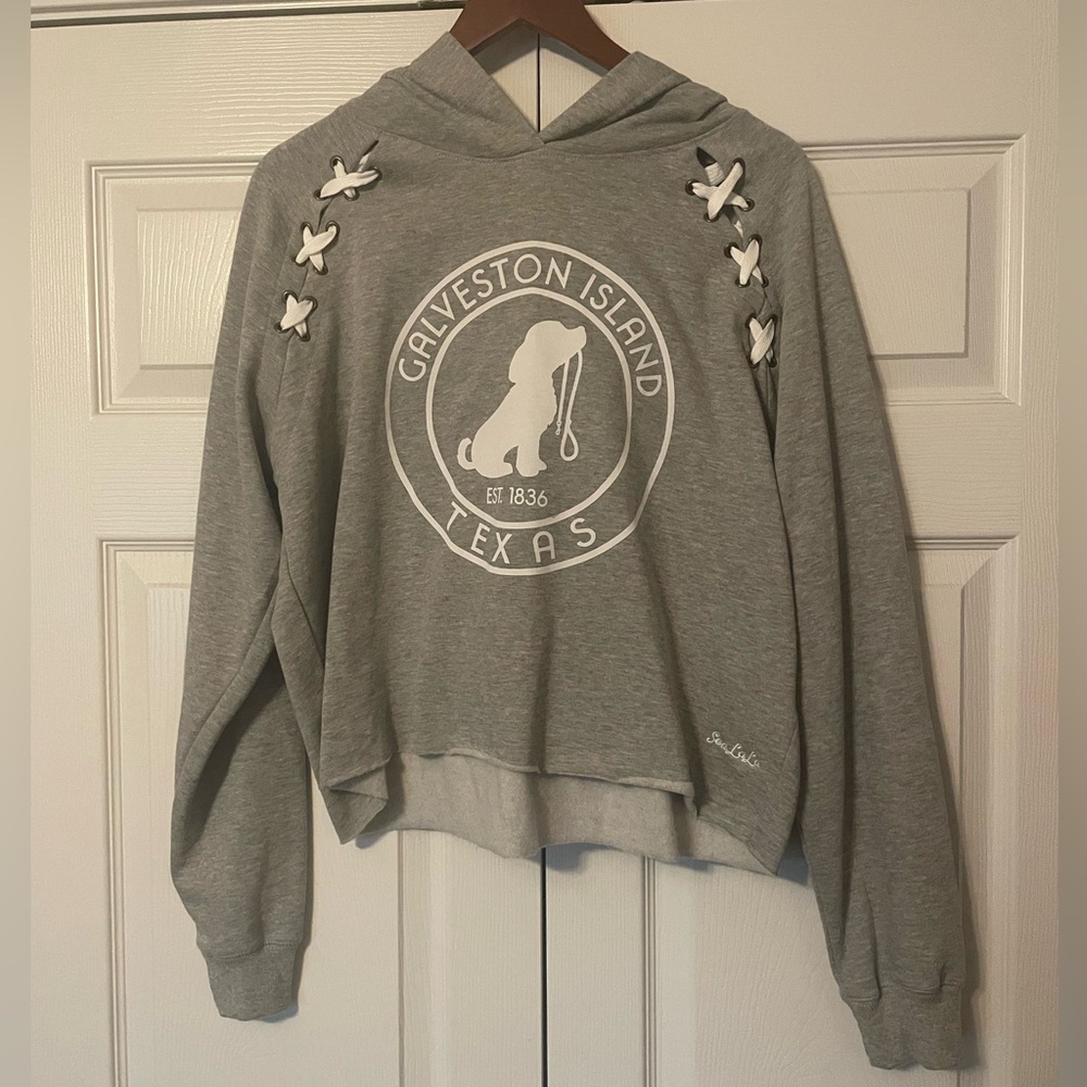 Galveston Island Cropped Hoodie/Short Set